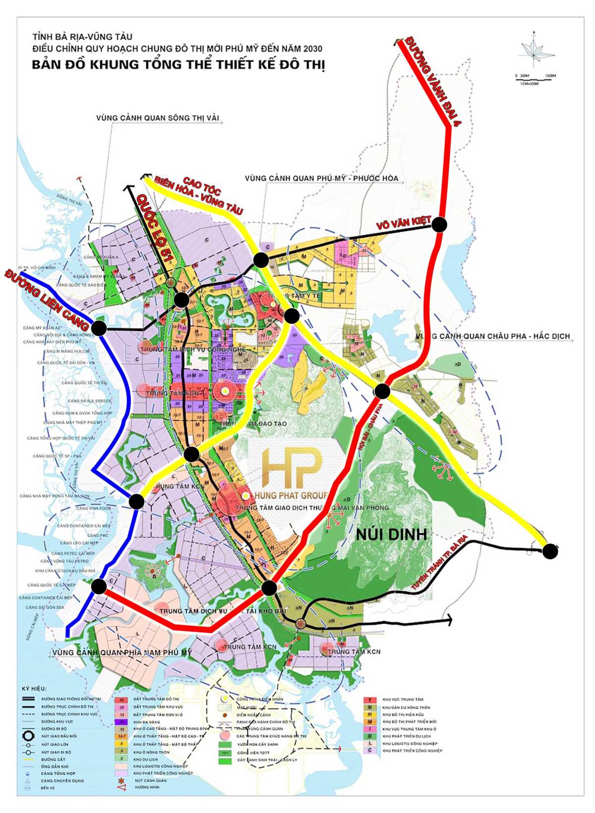 Quy hoạch hạ tầng thị xã Phú Mỹ tỉnh Bà Rịa Vũng Tàu